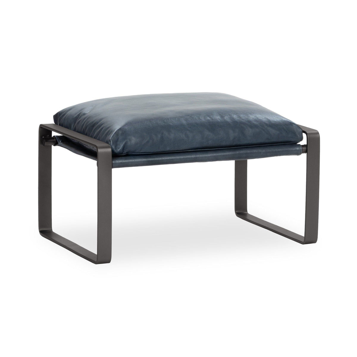 Morgan - Ottoman - Select Living Furniture - Upholstered Ottomans - Classic Home - 53006520 - Blue - Morgan - Ottoman -