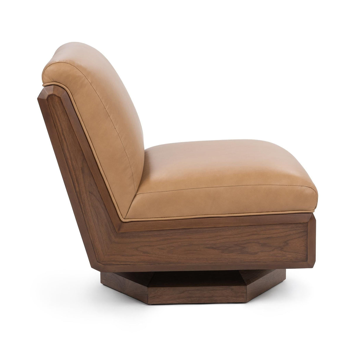 Myla - Swivel Accent Chair - Tan - Select Living Furniture - Swivel Chairs - Classic Home - 53006562 - Myla - Swivel Accent Chair - Tan -