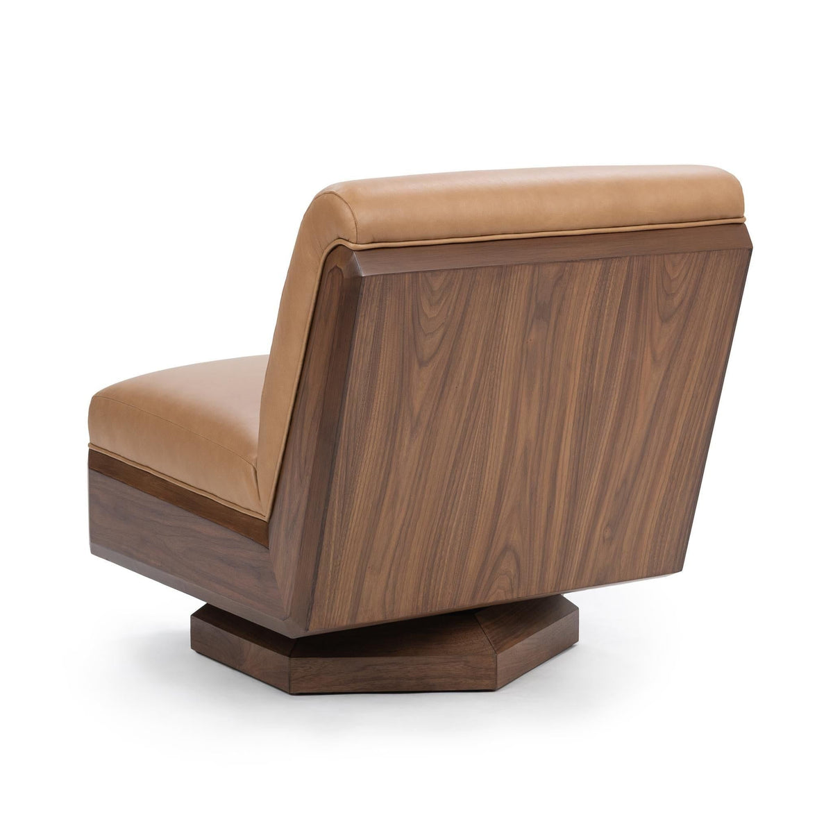 Myla - Swivel Accent Chair - Tan - Select Living Furniture - Swivel Chairs - Classic Home - 53006562 - Myla - Swivel Accent Chair - Tan -