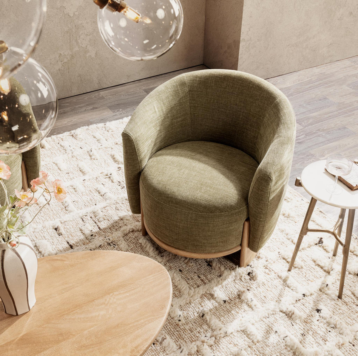 Myra - Accent Chair - Sage Dust - Select Living Furniture - Accent Chairs - Classic Home - 53006570 - lifestyle -