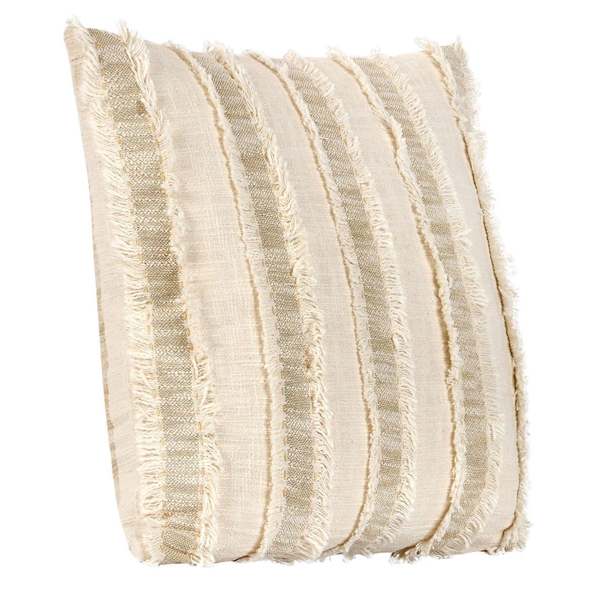 Nenna - 22" x 22" AF Pillow - Natural / Ivory - Select Living Furniture - Accent Pillows - Villa - V220054 - Nenna - 22" x 22" AF Pillow - Natural / Ivory -