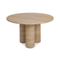 Niva - 47" Outdoor Round Dining Table - Beige - Select Living Furniture - Dining Tables - Classic Home - 51031826 - Niva - 47" Outdoor Round Dining Table - Beige -