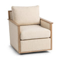 Norman - Swivel Accent Chair - Select Living Furniture - Swivel Chairs - Classic Home - 53004718 - Natural - Norman - Swivel Accent Chair -