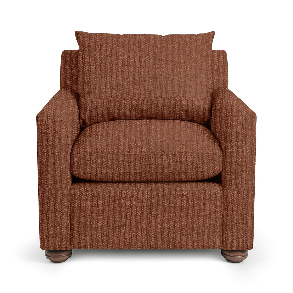 Olivia - Accent Chair - Select Living Furniture - Accent Chairs - Classic Home - 5320AC2201 - Brick Red - Olivia - Accent Chair -