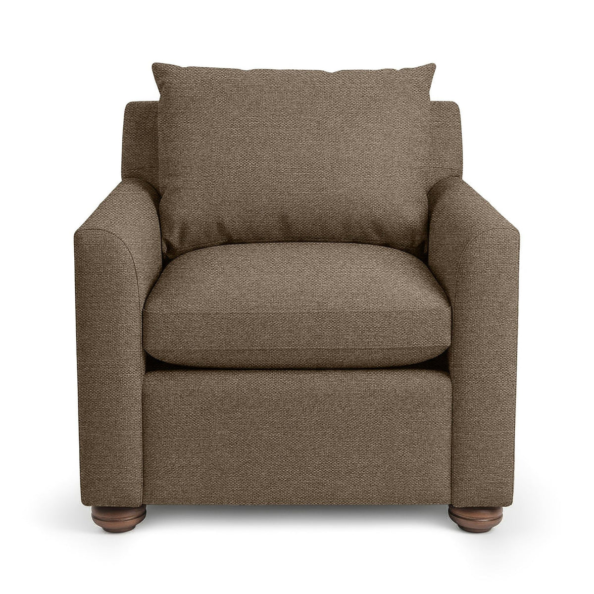 Olivia - Accent Chair - Select Living Furniture - Accent Chairs - Classic Home - 5320AC1606 - Mink Brown - Olivia - Accent Chair -