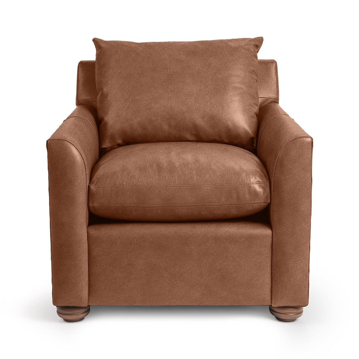 Olivia - Accent Chair - Select Living Furniture - Accent Chairs - Classic Home - 5320AC1401 - Lush Saddle - Olivia - Accent Chair -