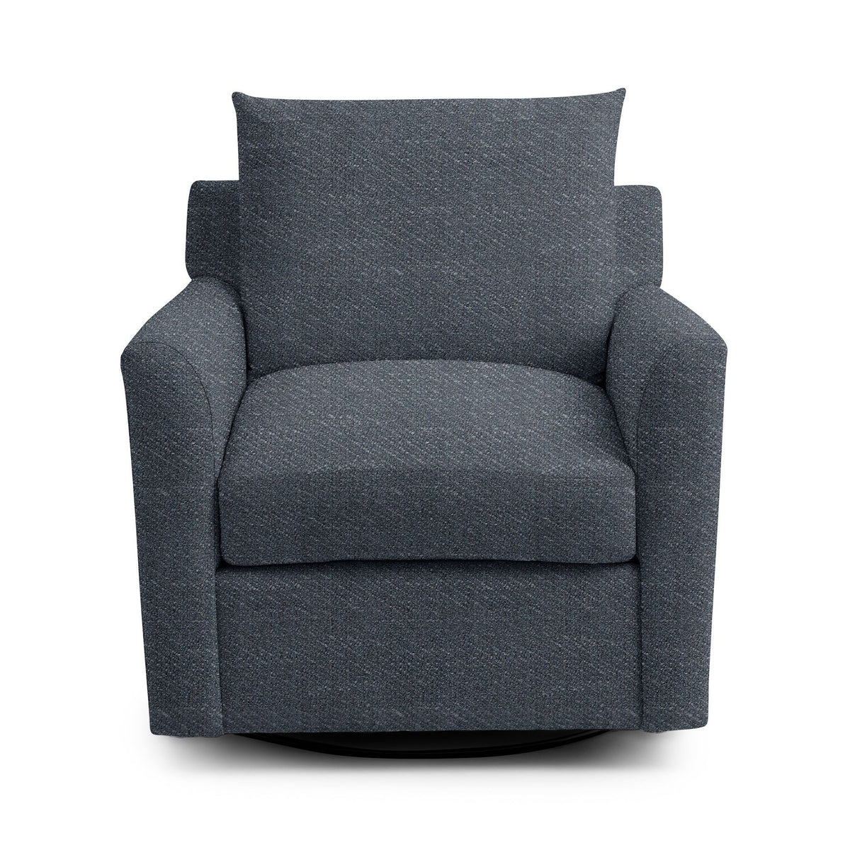 Olivia - Swivel Chair - Select Living Furniture - Swivel Chairs - Classic Home - 5320SWC2102 - Midnight Denim - Olivia - Swivel Chair -