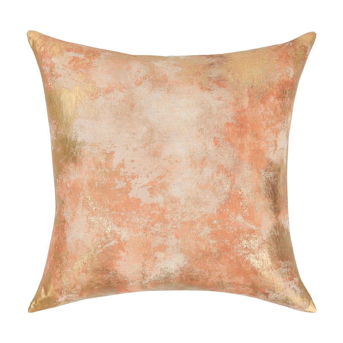 Onara - 22" x 22" Pillow - Burnt Orange / Gold - Select Living Furniture - Accent Pillows - Villa - V300053 - Onara - 22" x 22" Pillow - Burnt Orange / Gold -