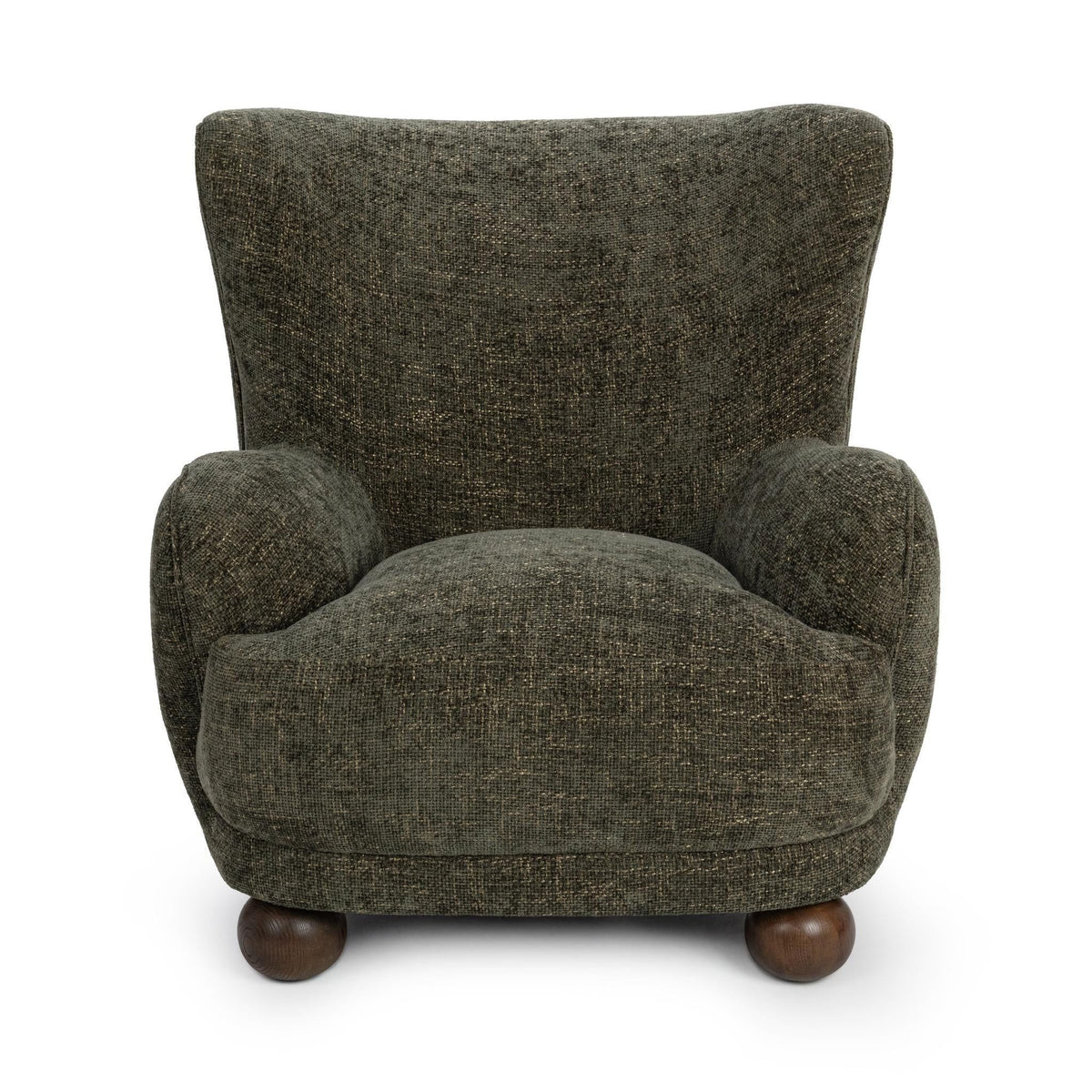 Penelope - Accent Chair - Select Living Furniture - Wingback Chairs - Classic Home - 53006659 - Mushroom Taupe - Penelope - Accent Chair -