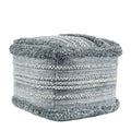 Performance Elko - Pouf - Blue Multi - Select Living Furniture - Accent Poufs - Villa - V280020 - Performance Elko - Pouf - Blue Multi -