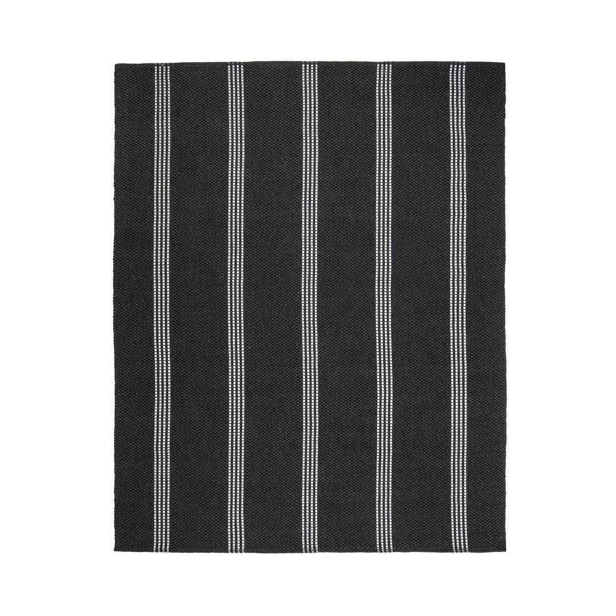 Performance Sorrento Stripe - Rug - Select Living Furniture - Area Rugs - Classic Home - 30132504 - Charcoal -5' x 8' - Performance Sorrento Stripe - Rug -
