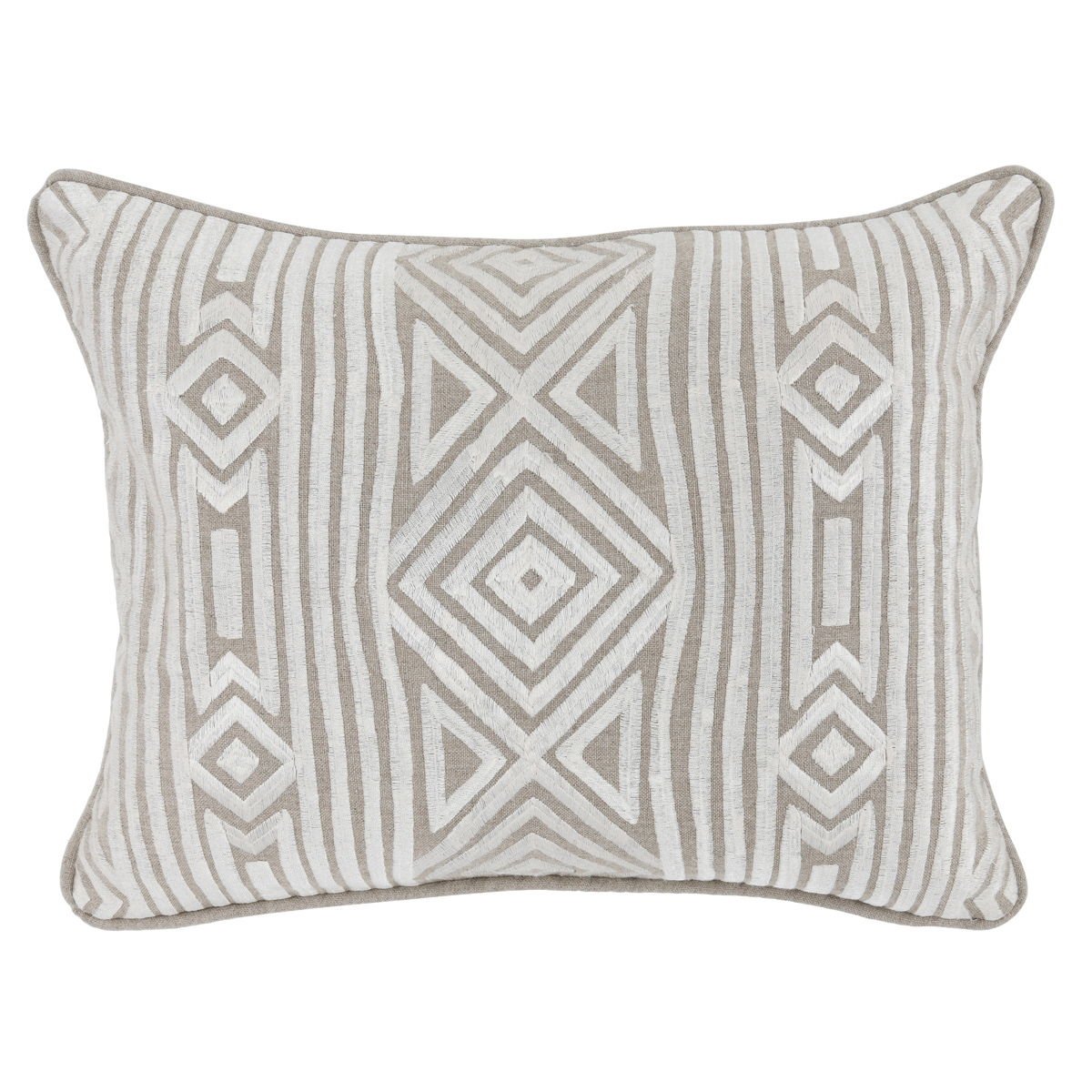 Raleigh - IN Pillow - Natural / Ivory - Select Living Furniture - Accent Pillows - Villa - V220030 - Raleigh - IN Pillow - Natural / Ivory -