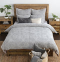 Reagan - Duvet - Select Living Furniture - Duvet Covers & Shams - Villa - V180118 - Gray -King - Reagan - Duvet -