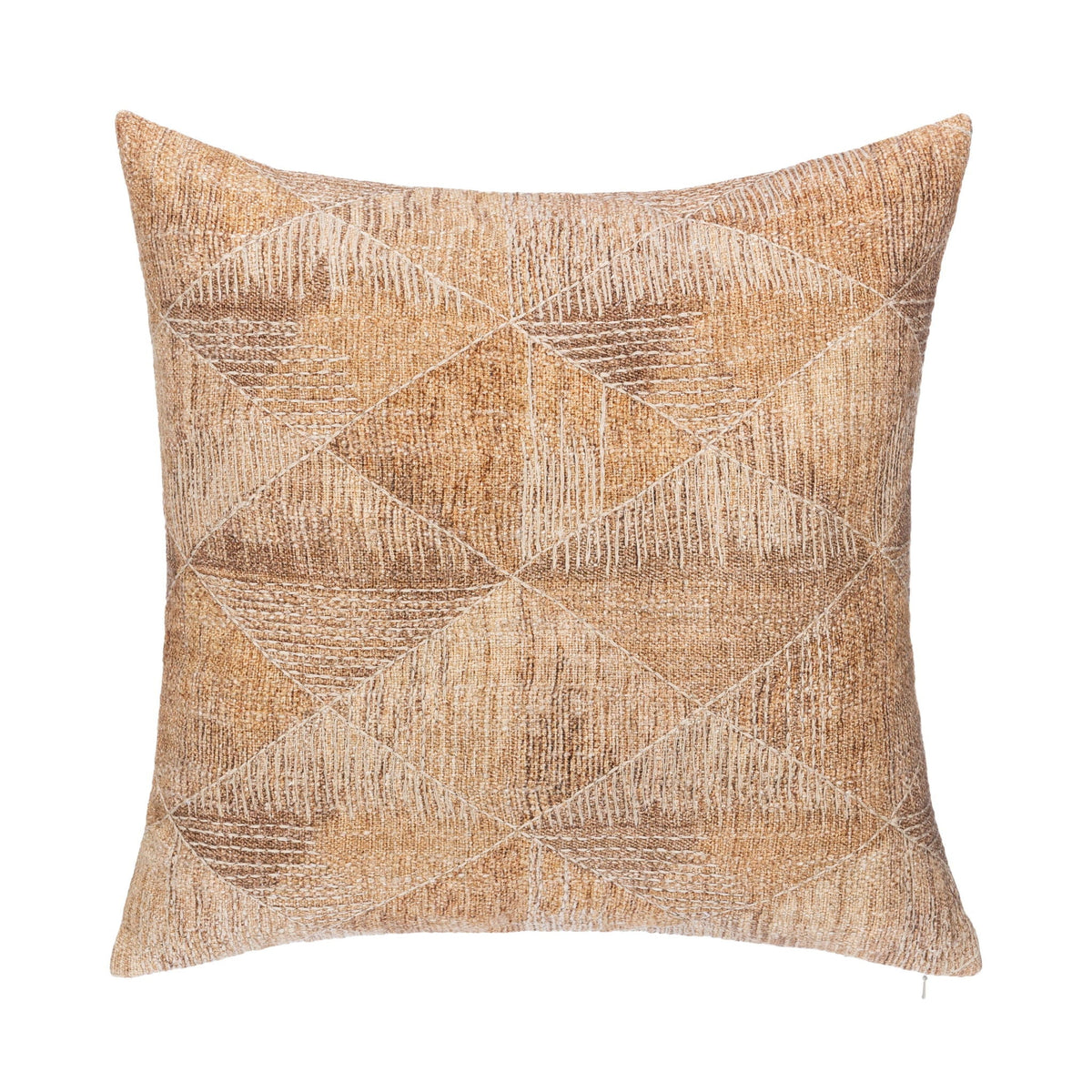 Rev - 22" x 22"Pillow - Caramel - Select Living Furniture - Accent Pillows - Villa - V320063 - Rev - 22" x 22"Pillow - Caramel -