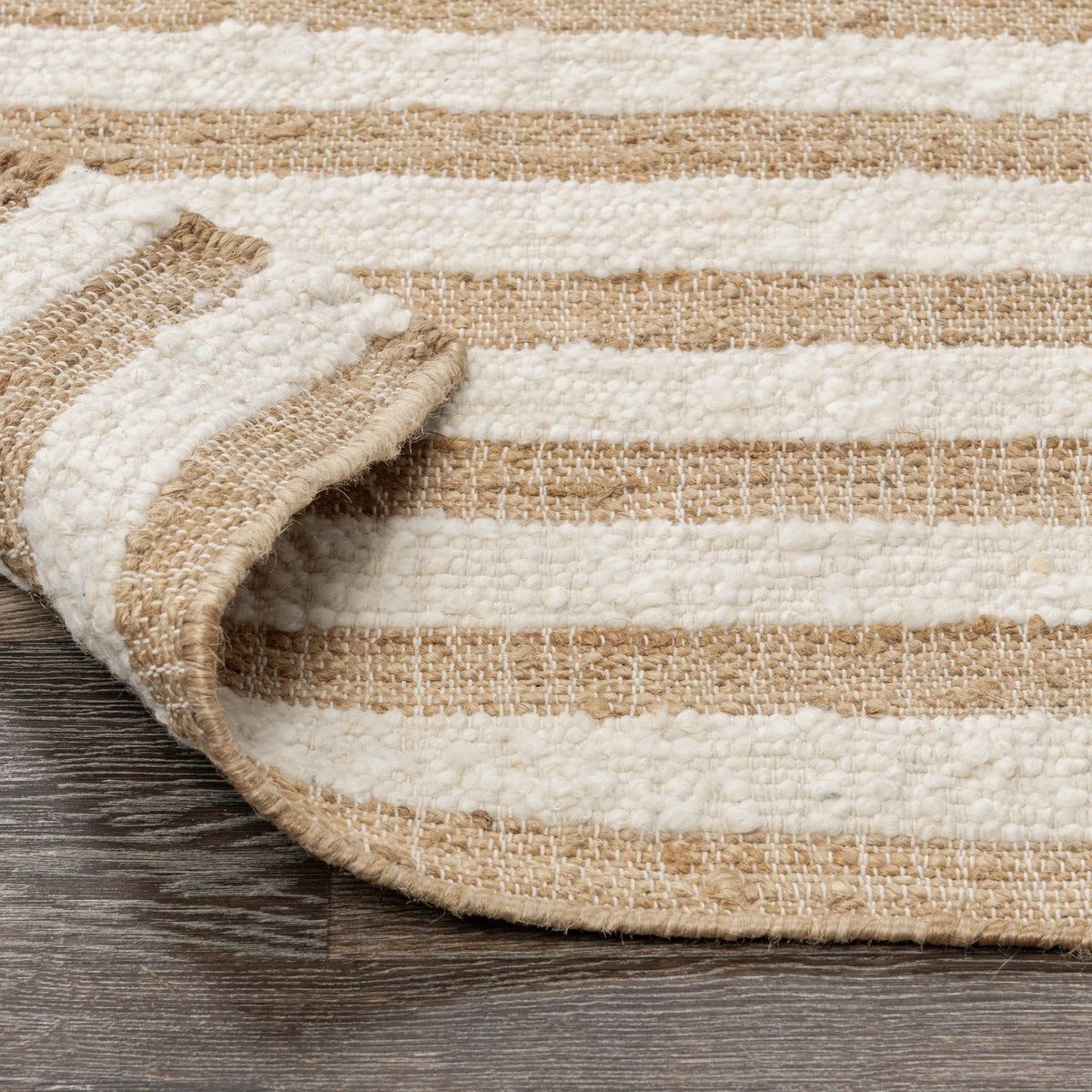 Rhodes - Stripe Area Rug - Select Living Furniture - Area Rugs - Classic Home - 30088296 - Natural -9' x 12' - Rhodes - Stripe Area Rug -