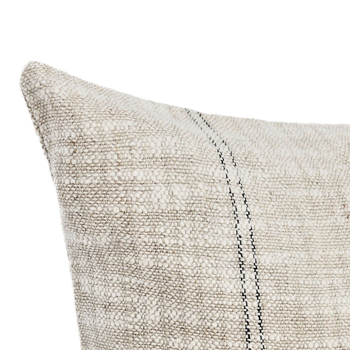 Ria - 36" x 16" Pillow - Natural / Black - Select Living Furniture - Accent Pillows - Villa - V230063 - Ria - 36" x 16" Pillow - Natural / Black -