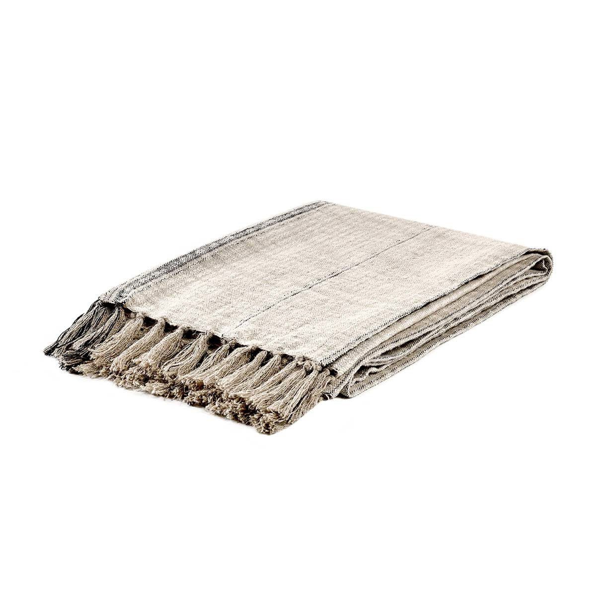 Ria - Throw - Select Living Furniture - Throws - Villa - V230067 - Natural / Ivory - Ria - Throw -