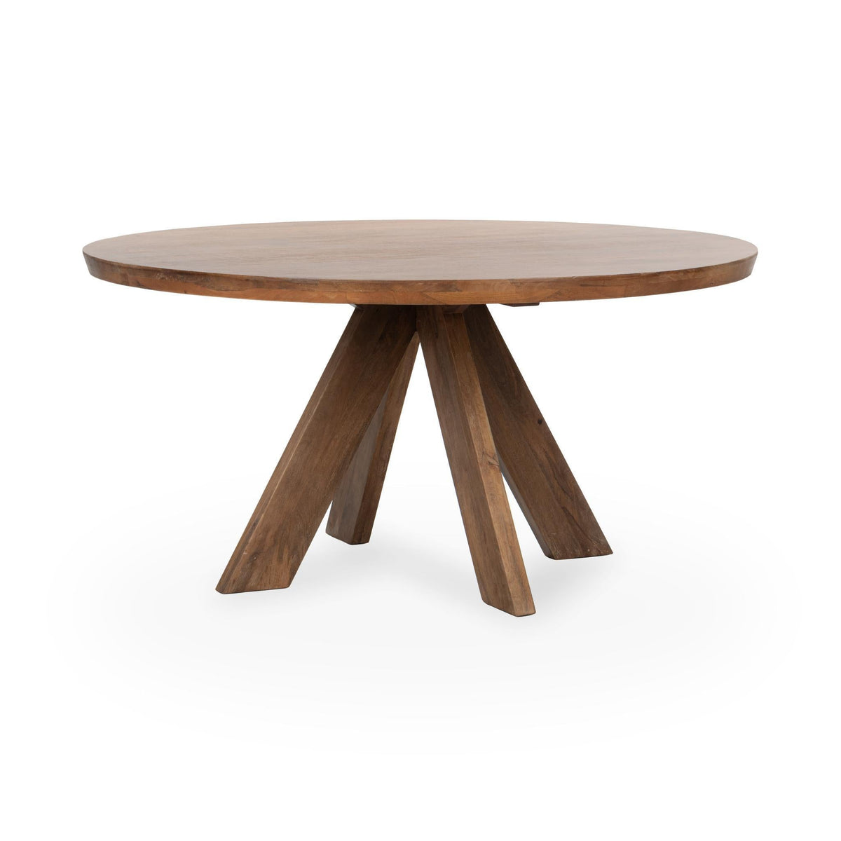 Rodrigo - Round Dining Table - Hickory Brown - Select Living Furniture - Dining Tables - Classic Home - 51011732 - Rodrigo - Round Dining Table - Hickory Brown -