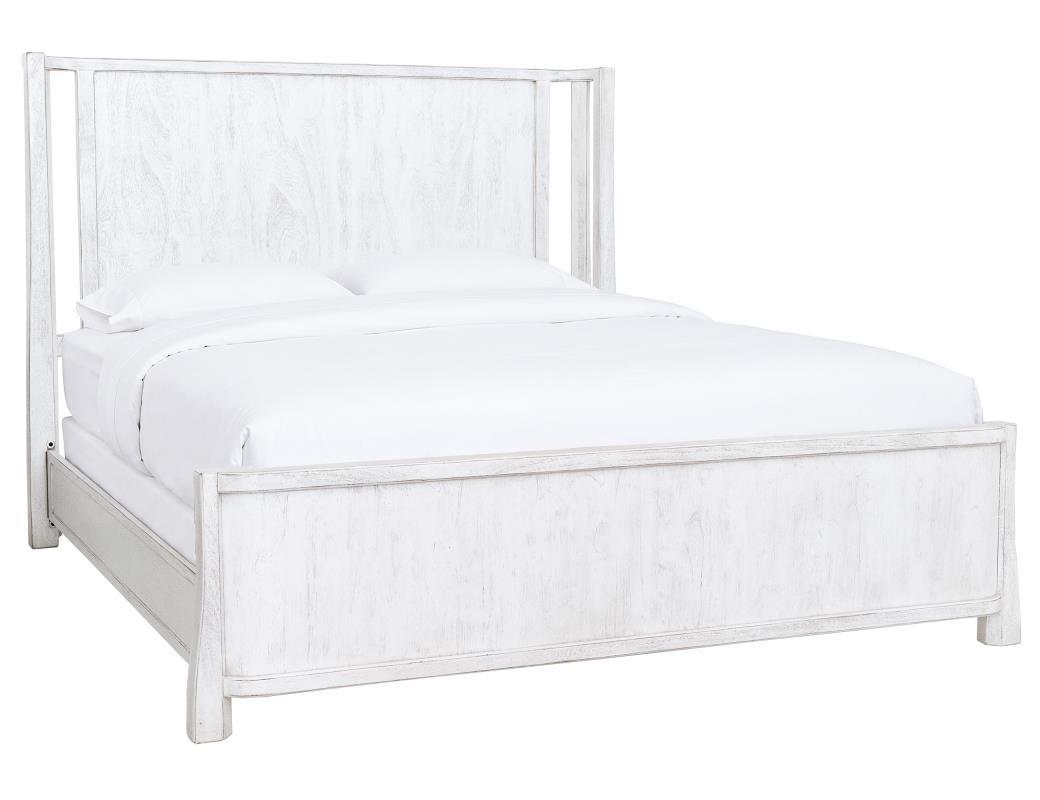 Roots - Bed - Select Living Furniture - Platform Beds - IFD Group - IFD6131BEDEK - White -King - Roots - Bed -