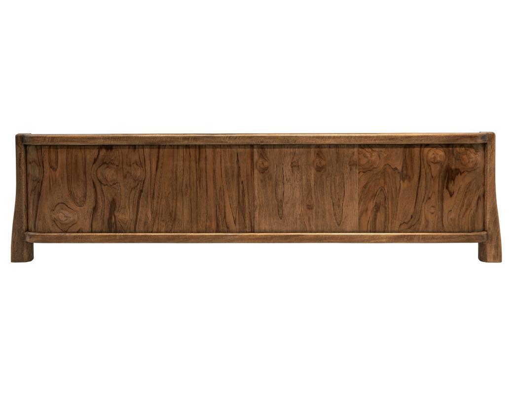 Roots - Bed - Select Living Furniture - Platform Beds - IFD Group - IFD6731BEDEK - Dark Brown -King - Roots - Bed -