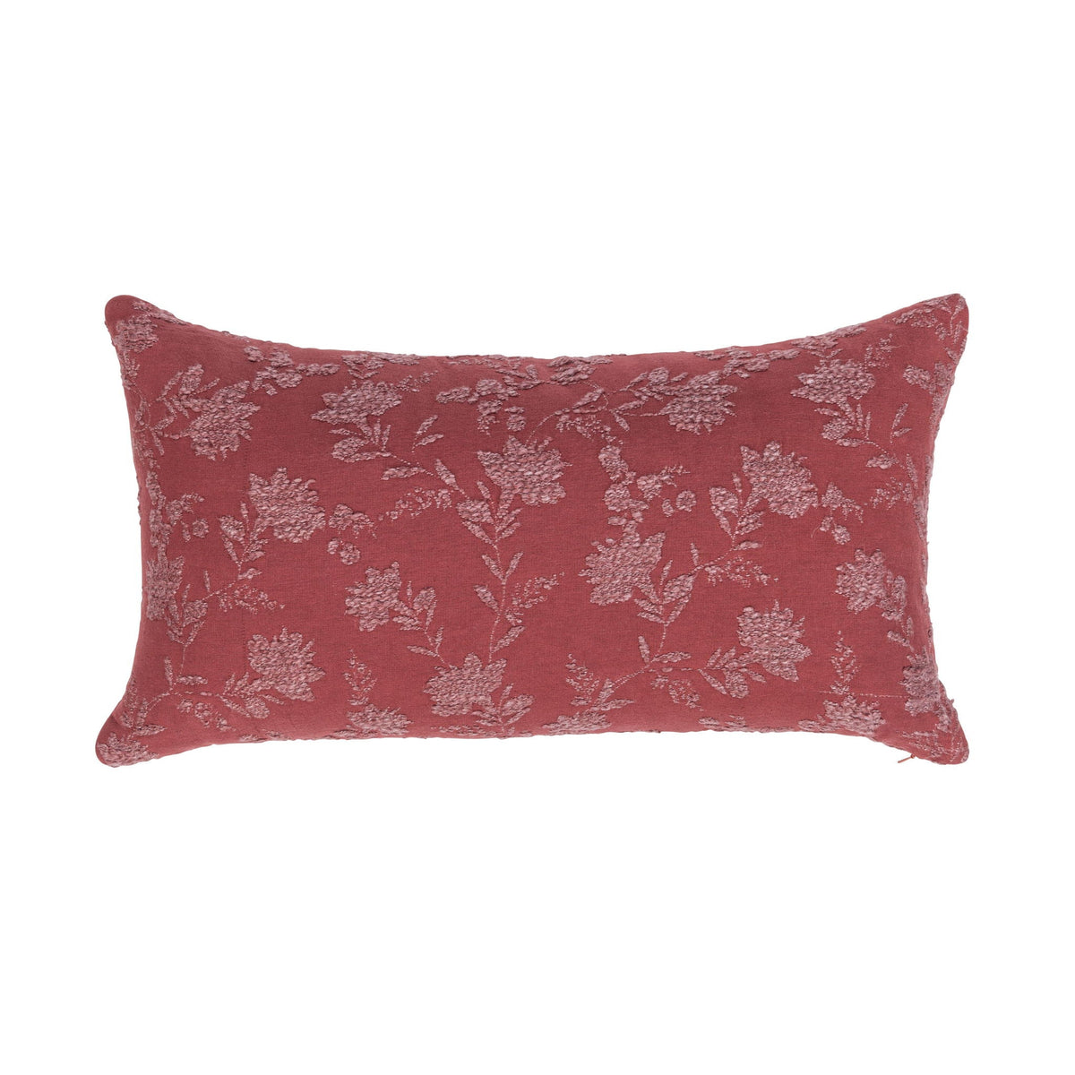 Rosecliff - Pillow - Select Living Furniture - Accent Pillows - Villa - V310075 - Burgundy Red -14" x 26" - Rosecliff - Pillow -
