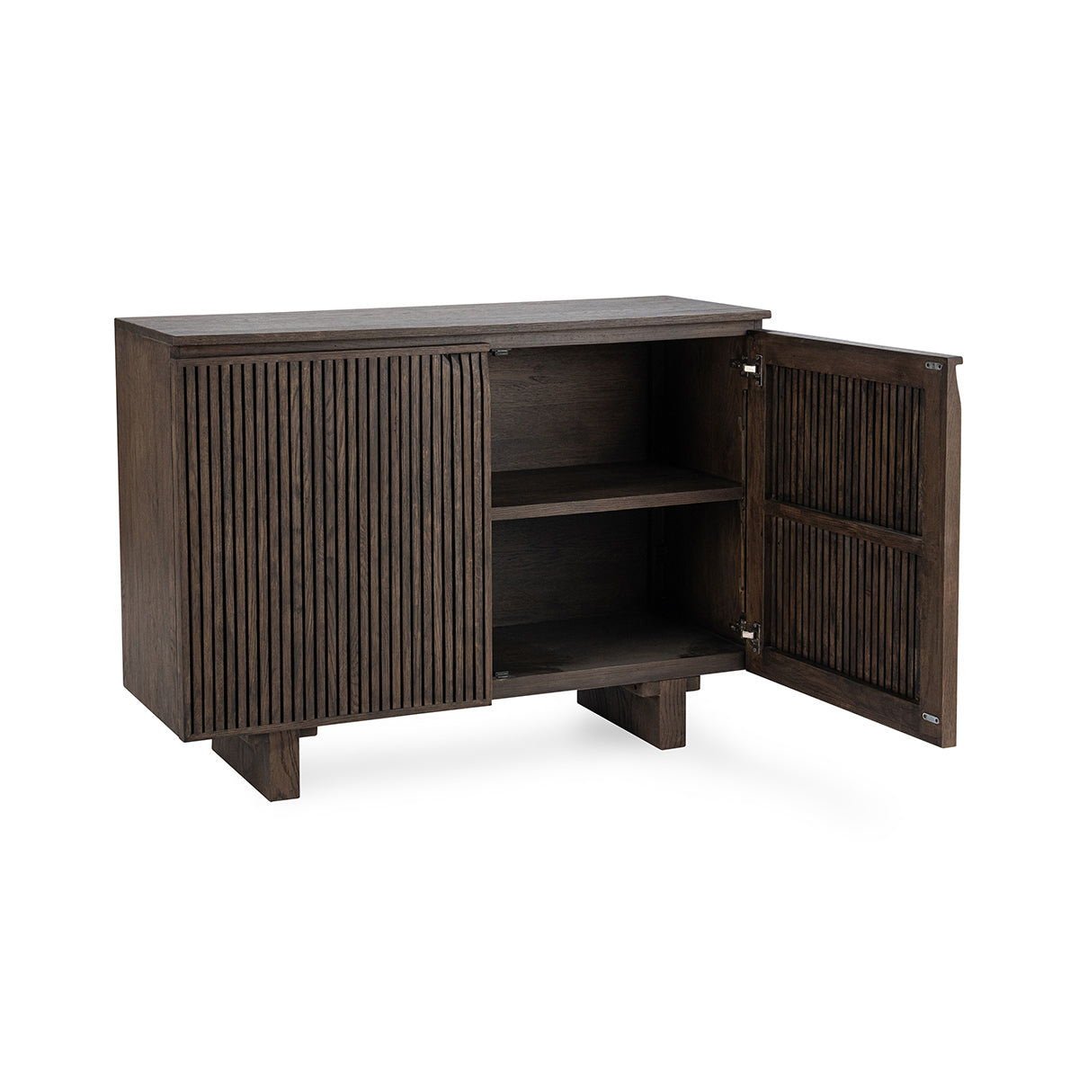 Roya - Cabinet - Select Living Furniture - Accent Cabinets - Classic Home - 52004195 - Toasted Brown -2 Doors - Roya - Cabinet -