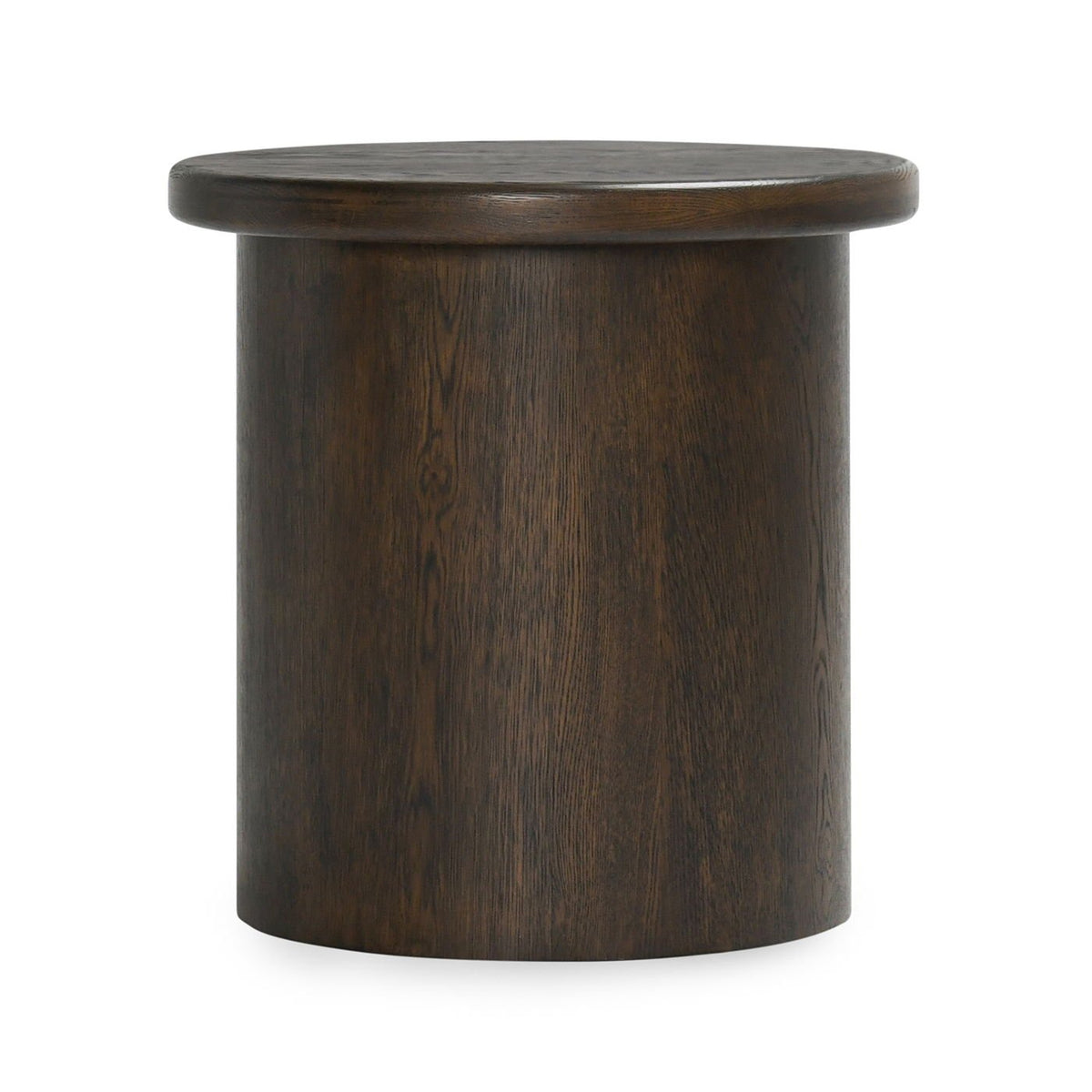 Runa - Oak Veneer 22" End Table - Select Living Furniture - Coffee Tables - Classic Home - 51031680 - Coffee Brown - Runa - Oak Veneer 22" End Table -