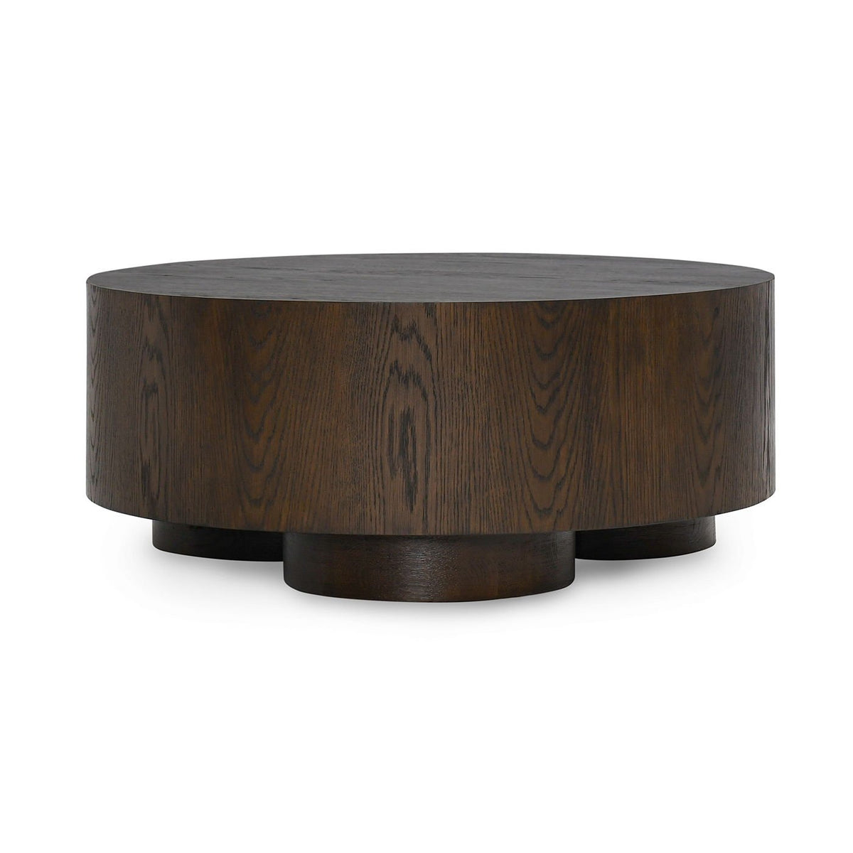 Runa - Oak Veneer 42" Coffee Table - Select Living Furniture - Coffee Tables - Classic Home - 51031679 - Coffee Brown - Runa - Oak Veneer 42" Coffee Table -