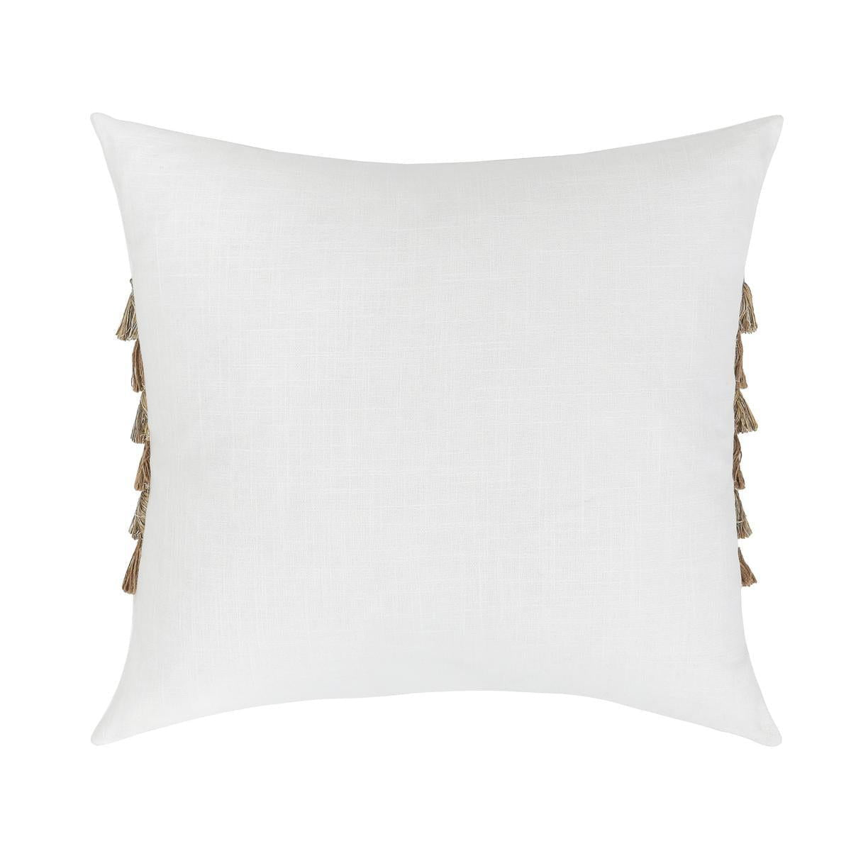 Safi - 22" x 22" Pillow - Ivory / Natural - Select Living Furniture - Accent Pillows - Villa - V300055 - Safi - 22" x 22" Pillow - Ivory / Natural -