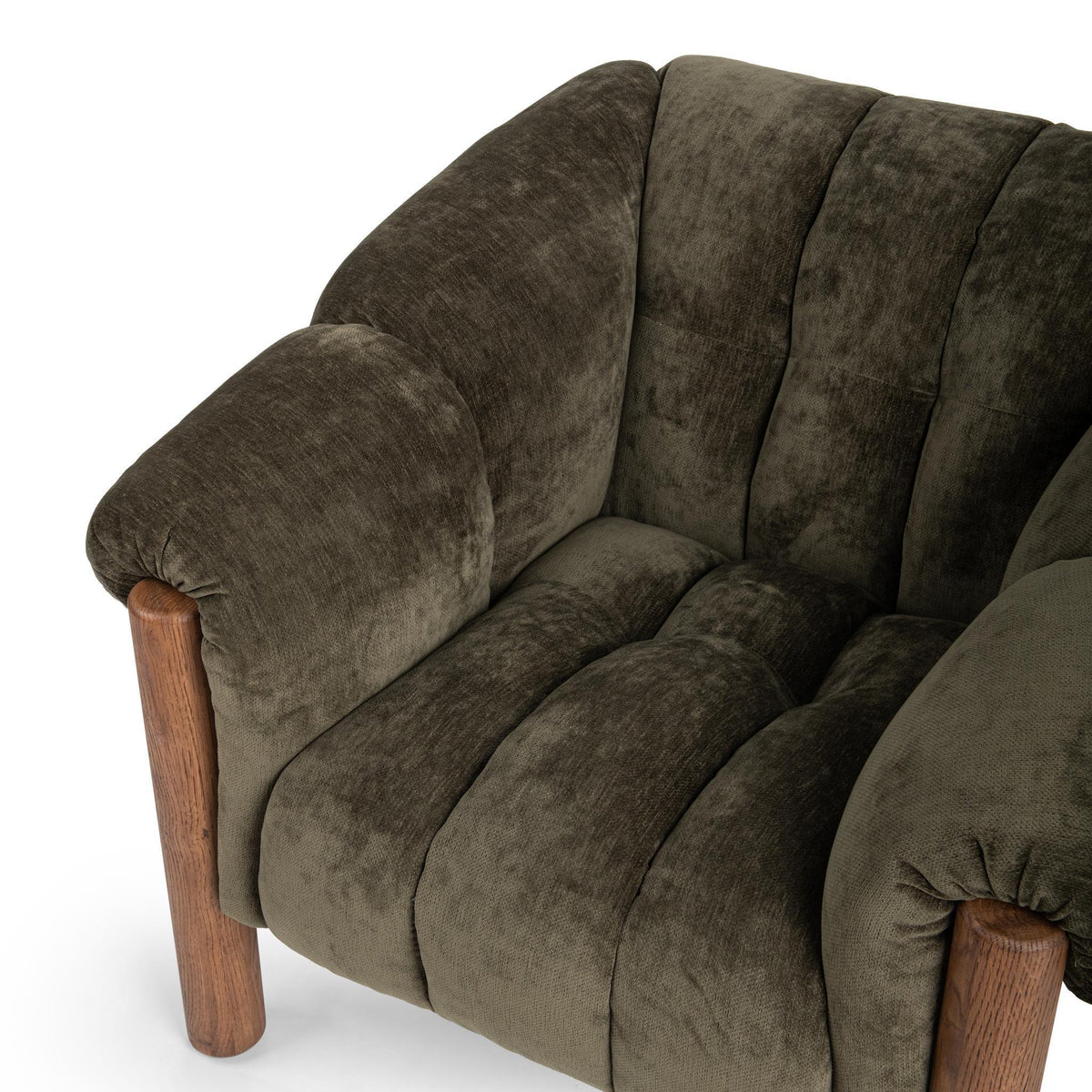 Sansa - Accent Chair - Olive Green - Select Living Furniture - Arm Chairs - Classic Home - 53051851 - Sansa - Accent Chair - Olive Green -