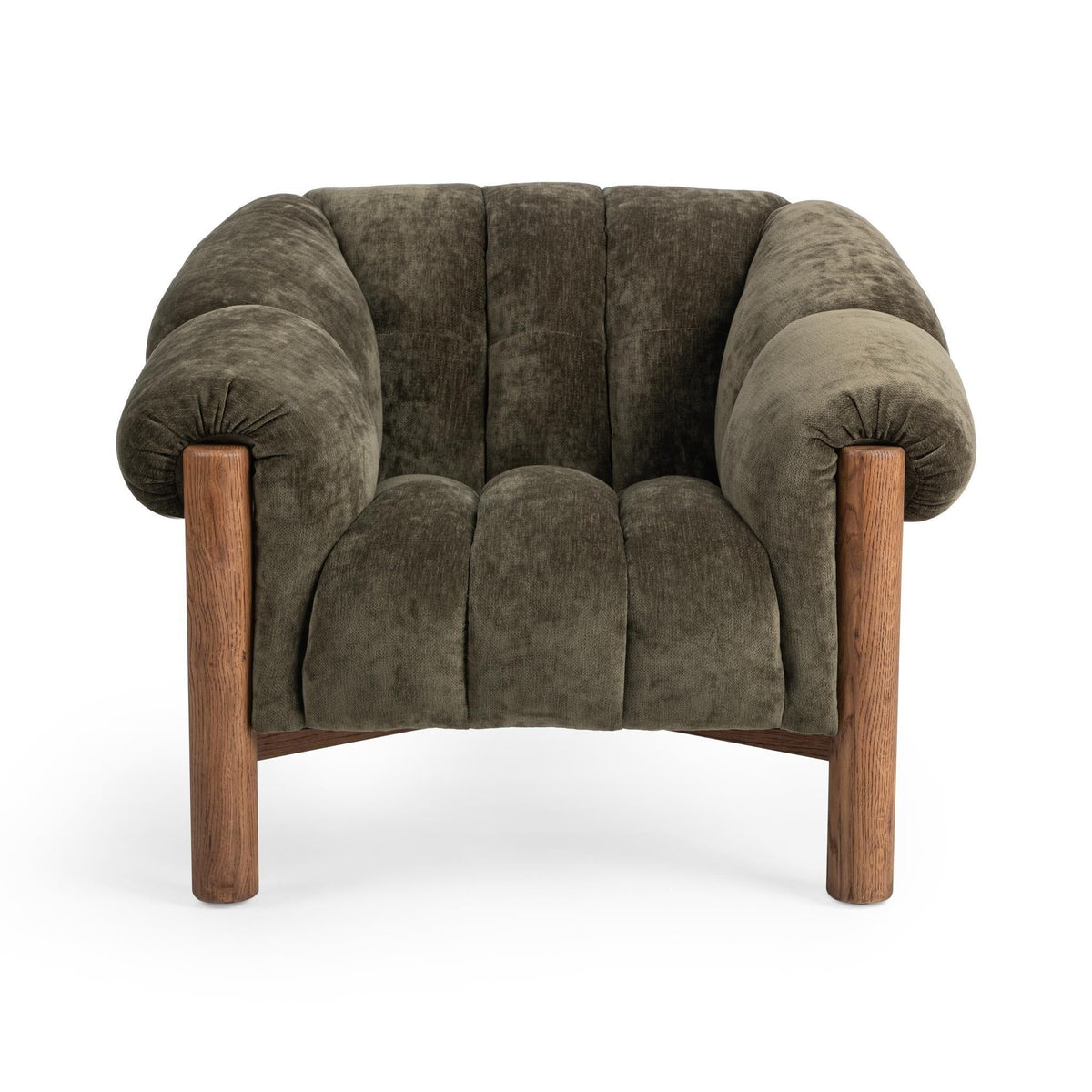 Sansa - Accent Chair - Olive Green - Select Living Furniture - Arm Chairs - Classic Home - 53051851 - Sansa - Accent Chair - Olive Green -