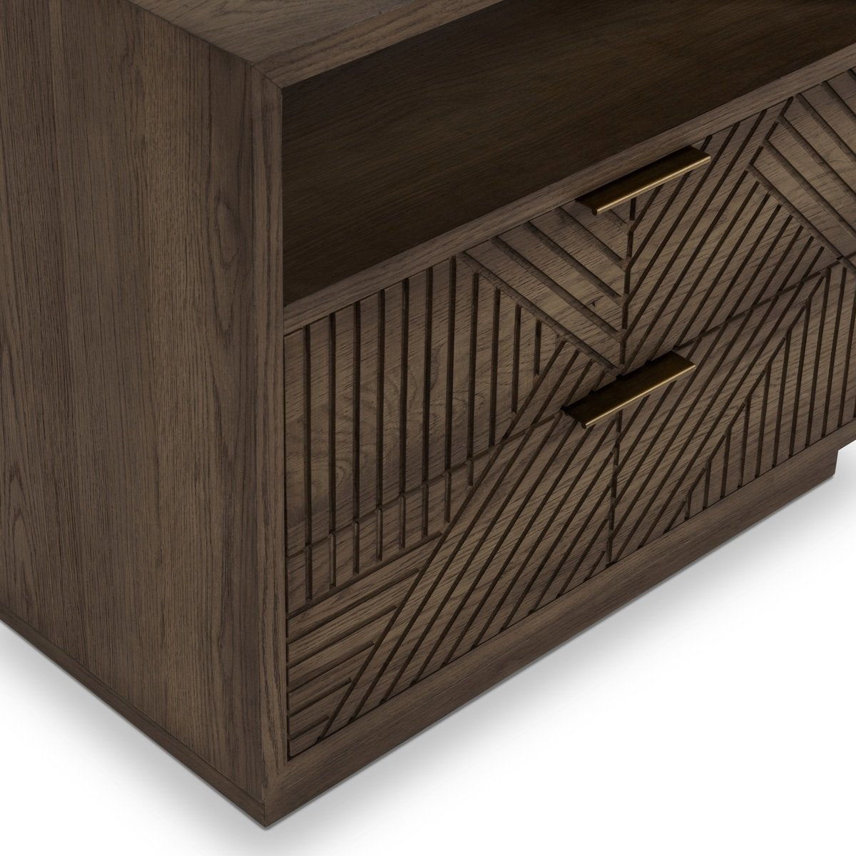 Santa - 2-Drawer Nightstand - Toasted Brown - Select Living Furniture - Accent Nightstands - Classic Home - 54003213 - Santa - 2-Drawer Nightstand - Toasted Brown -