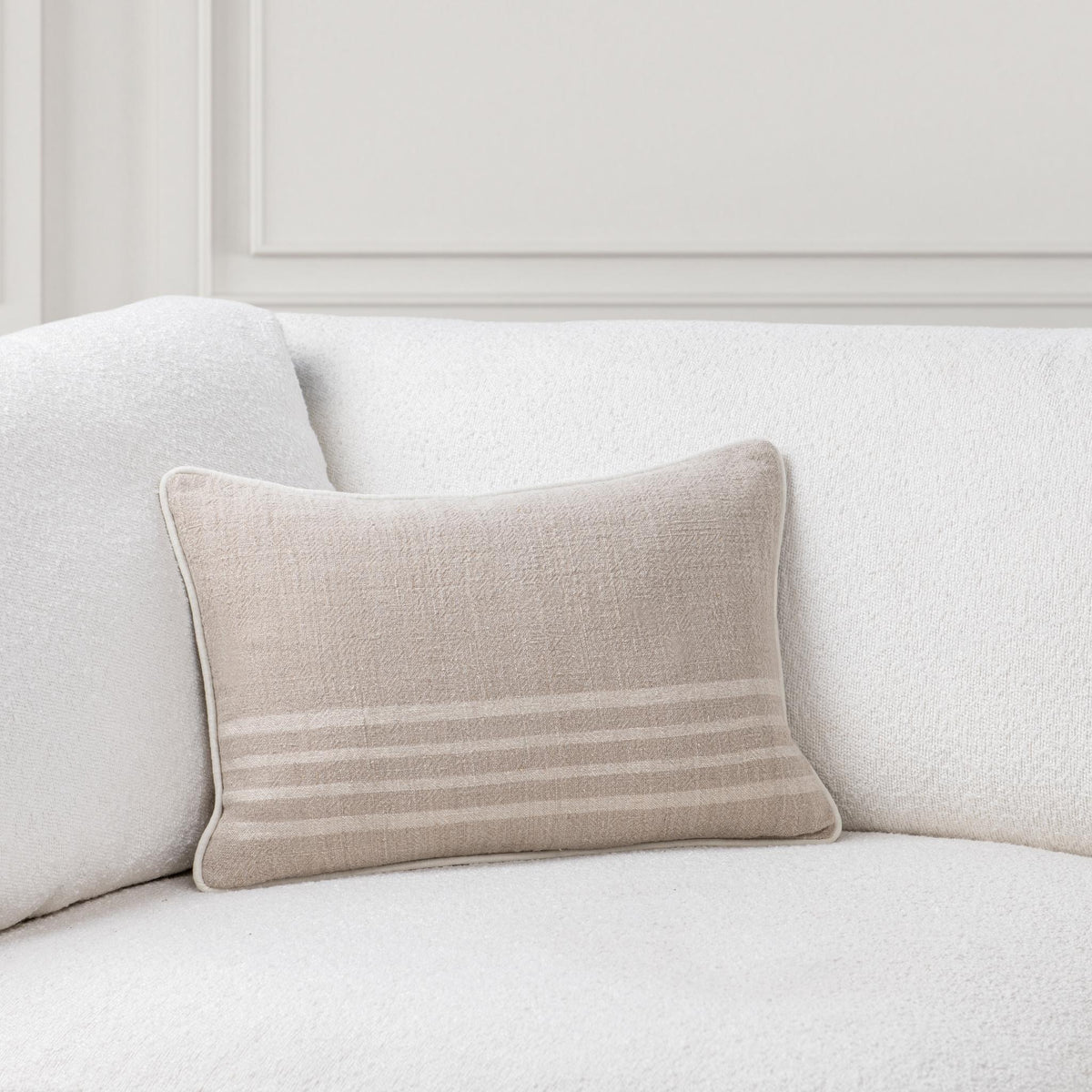 Satori - SR Newport Accent Pillow - Select Living Furniture - Accent Pillows - Villa - V330047 - Ivory -14" x 20" - Satori - SR Newport Accent Pillow -