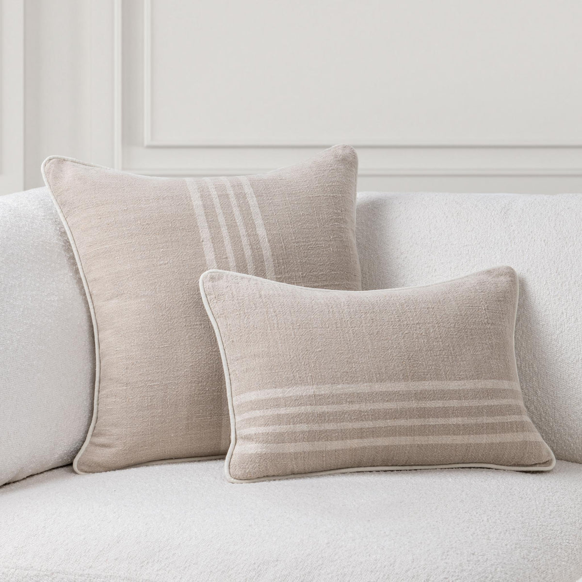 Satori - SR Newport Accent Pillow - Select Living Furniture - Accent Pillows - Villa - V330047 - Ivory -14" x 20" - Satori - SR Newport Accent Pillow -