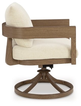 Serene Bay Swivel Chair w/Cushion (2/CN) - Select Living Furniture - Select Living Furniture - - Serene Bay Swivel Chair w/Cushion (2/CN) -