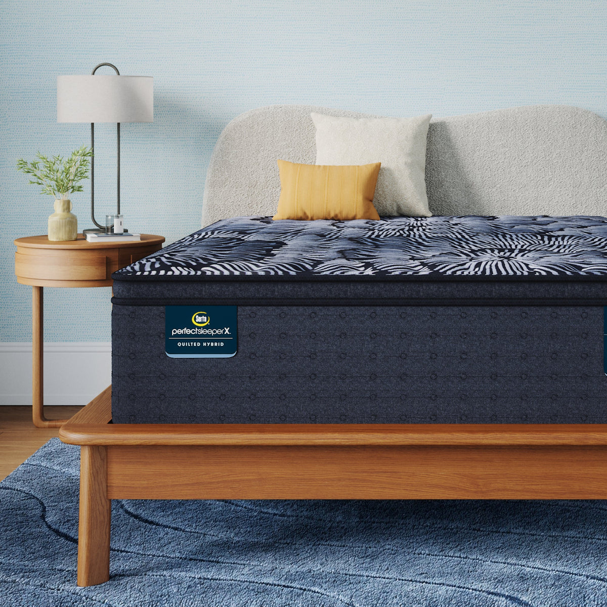 Serta® Perfect Sleeper X™ Lexton Medium Pillow Top 14.25" Quilted Hybrid Mattress - Select Living Furniture - Pillow Top Mattresses - Serta - - Twin XL -Medium - Serta® Perfect Sleeper X™ Lexton Medium Pillow Top 14.25" Quilted Hybrid Mattress -