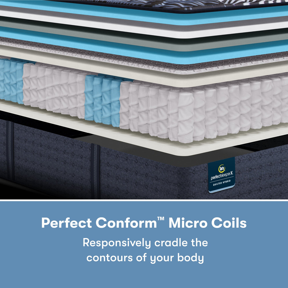 Serta® Perfect Sleeper X™ Max Medium 14.25" Quilted Hybrid Mattress - Select Living Furniture - Pillow Top Mattresses - Serta - - Twin XL -Medium - Serta® Perfect Sleeper X™ Max Medium 14.25" Quilted Hybrid Mattress -