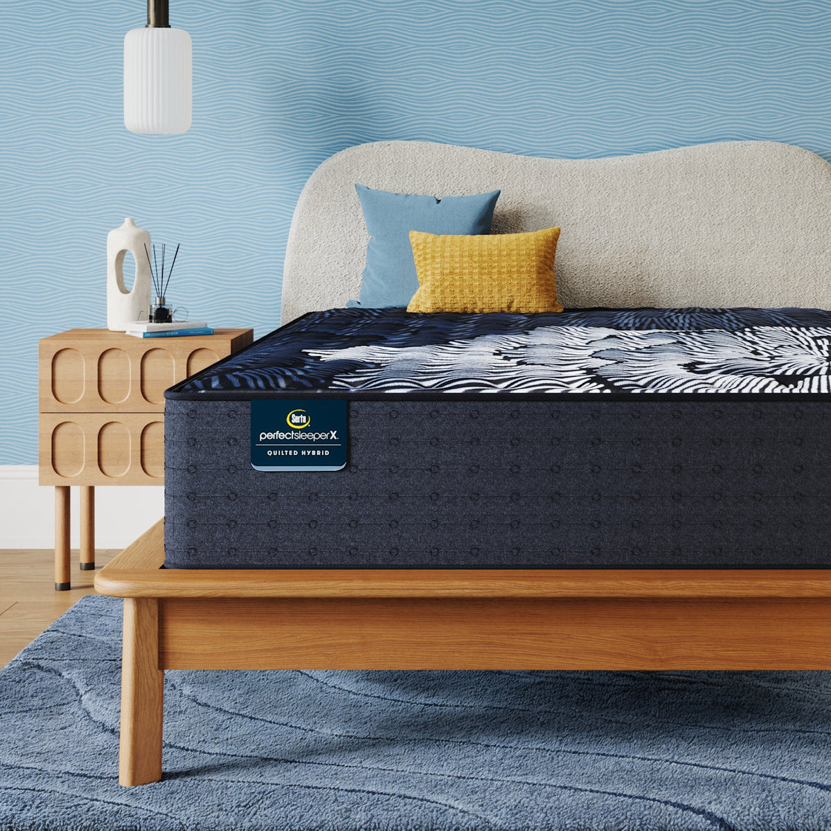 Serta® Perfect Sleeper X™ Max Medium 14.25" Quilted Hybrid Mattress - Select Living Furniture - Pillow Top Mattresses - Serta - - Twin XL -Medium - Serta® Perfect Sleeper X™ Max Medium 14.25" Quilted Hybrid Mattress -