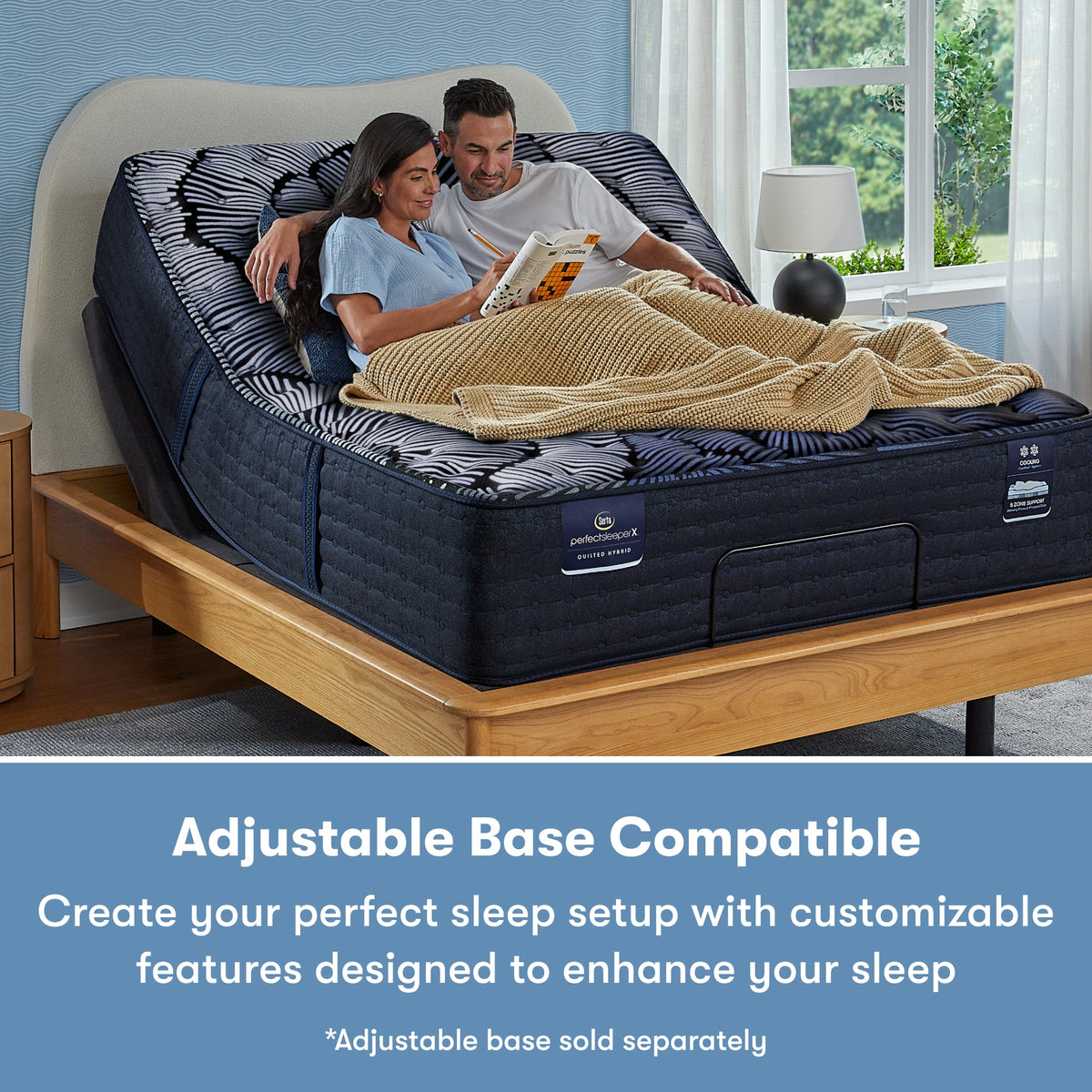 Serta® Perfect Sleeper X™ Max Plush Pillow Top 15" Quilted Hybrid Mattress - Select Living Furniture - Pillow Top Mattresses - Serta - - Twin XL -Plush - Serta® Perfect Sleeper X™ Max Plush Pillow Top 15" Quilted Hybrid Mattress -