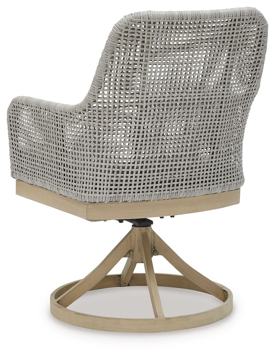 Seton Creek - Swivel Chair With Cushion (Set of 2) - Gray - Select Living Furniture - Chair Sets - Signature Design by Ashley® - P798-602A - Seton Creek - Swivel Chair With Cushion (Set of 2) - Gray -