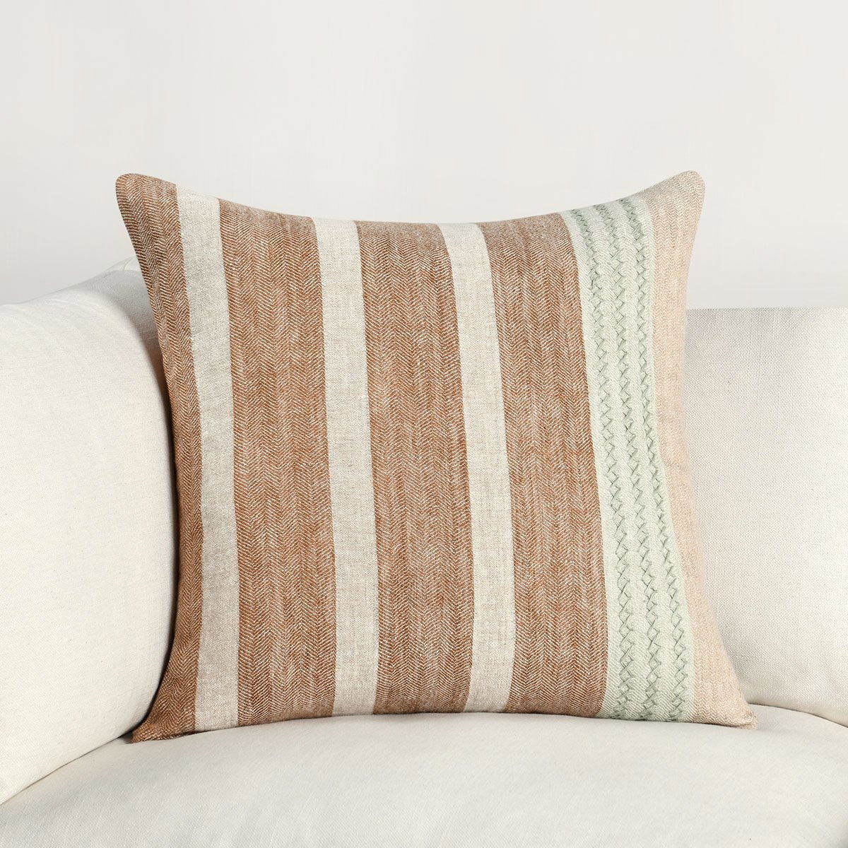 Sherry - BW Pillow - Hazel/ Natural - Select Living Furniture - Accent Pillows - Villa - V290125 - Sherry - BW Pillow - Hazel/ Natural -