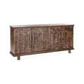 Shira - 4 Door Buffet - Kona Brown - Select Living Furniture - Buffets - Classic Home - 52010984 - Shira - 4 Door Buffet - Kona Brown -