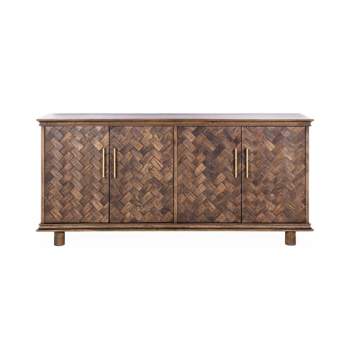 Shira - 4 Door Buffet - Kona Brown - Select Living Furniture - Buffets - Classic Home - 52010984 - Shira - 4 Door Buffet - Kona Brown -