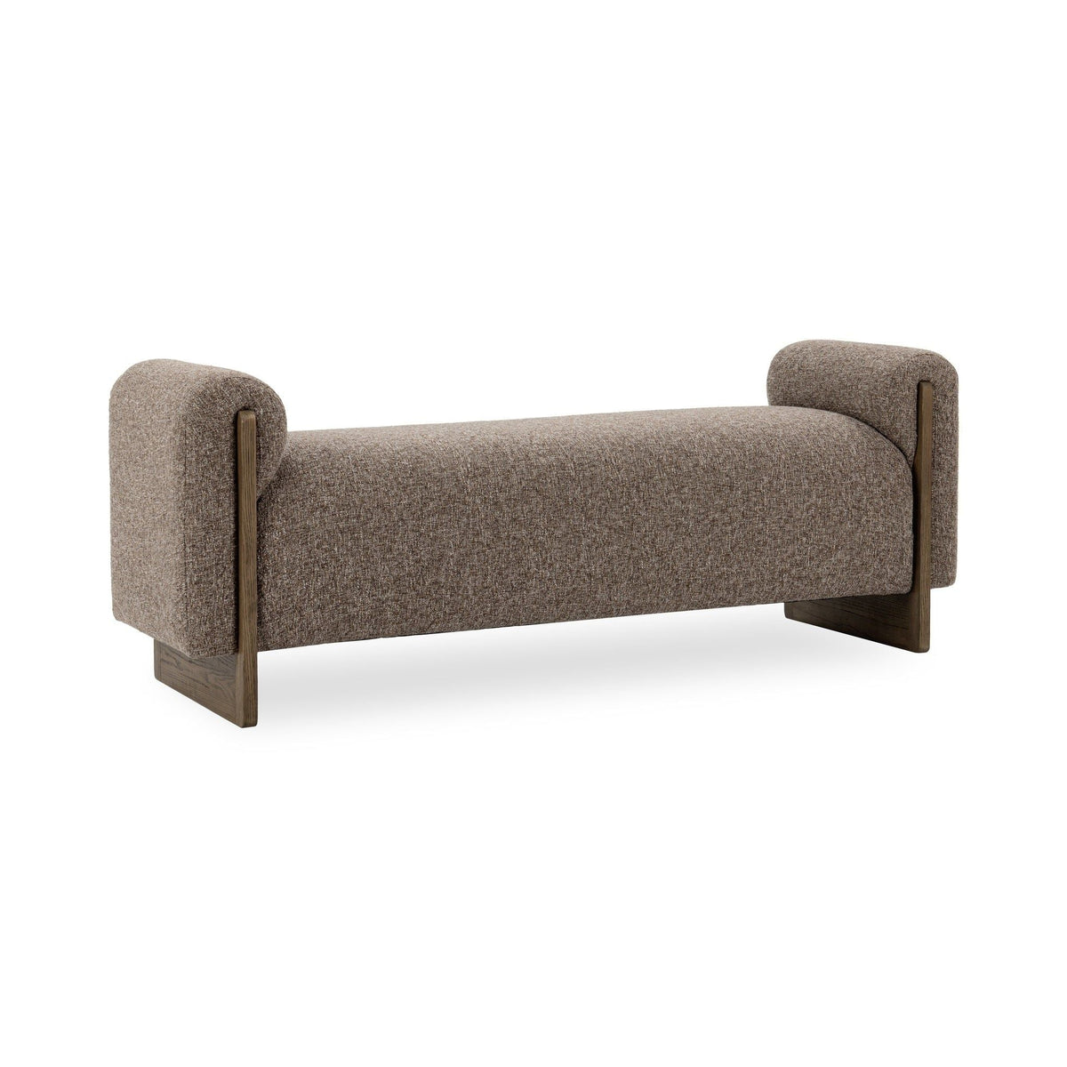Sierra - Bench - Select Living Furniture - Upholstered Benches - Classic Home - 53006547 - Bronzed Cocoa - Sierra - Bench -