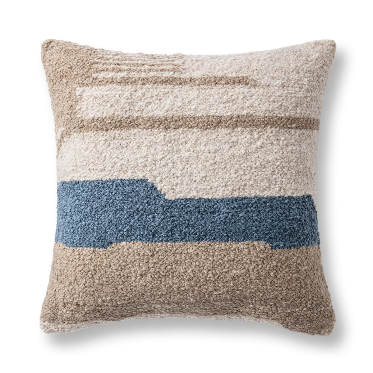 Sita - Accent Pillow - Select Living Furniture - Accent Pillows - Villa - VO11001 - Blue Sea / Natural - Sita - Accent Pillow -
