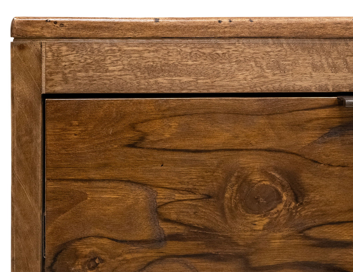 Sonora - 2 Drawer Nightstand - Brown - Select Living Furniture - Accent Nightstands - IFD Group - IFD6231NTS - Sonora - 2 Drawer Nightstand - Brown -