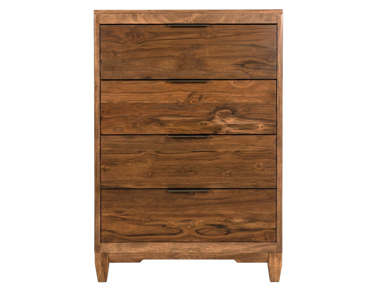 Sonora - 4 Drawer Chest - Brown - Select Living Furniture - Accent Chests - IFD Group - IFD6231CHT - Sonora - 4 Drawer Chest - Brown -
