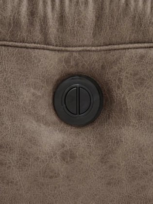 Stoneland Recliner - Select Living Furniture - Reclining Furniture, Leather Seating - Ashley Furniture - Fossil - Stoneland Recliner -