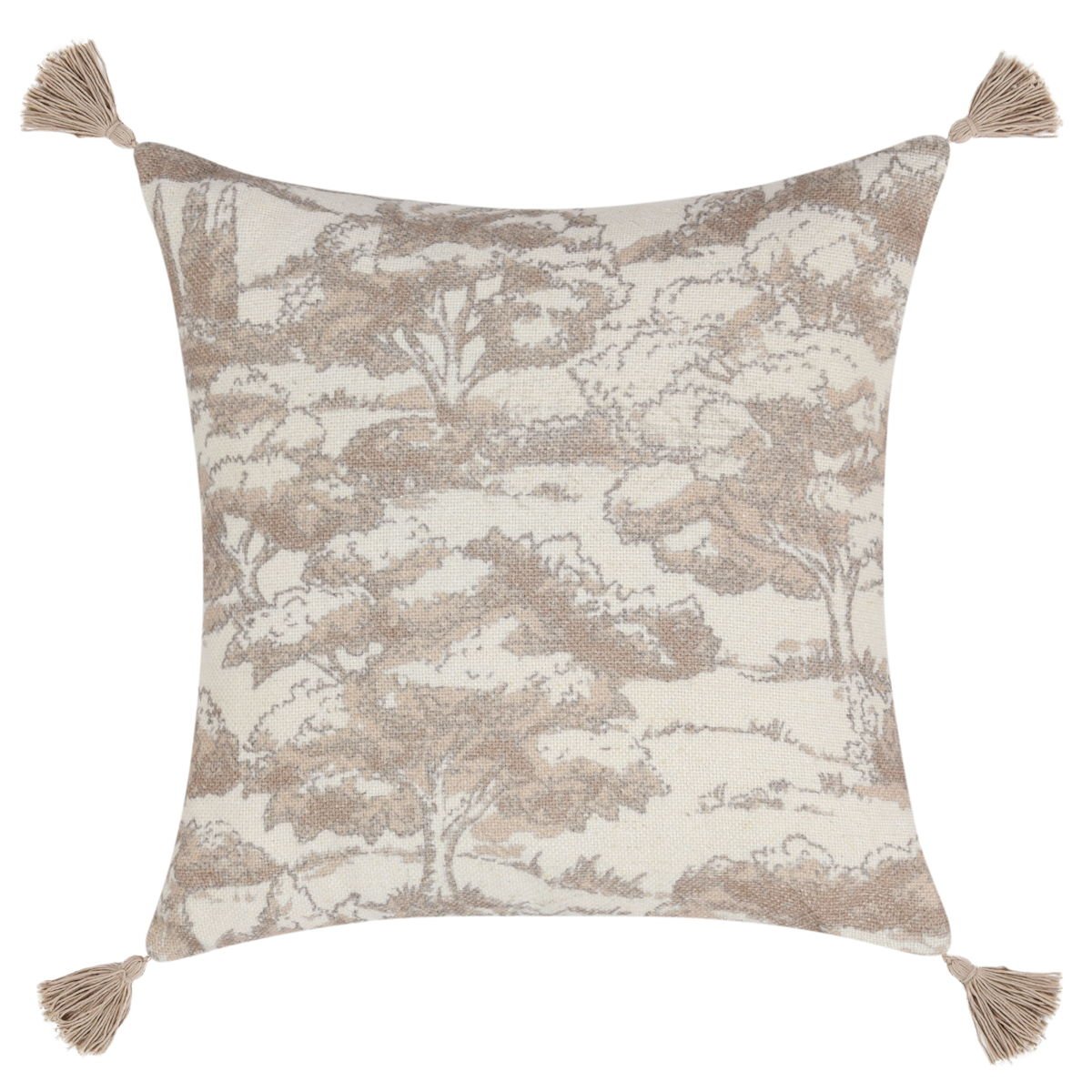 Stonework - 22" x 22" Pillow - Natural - Select Living Furniture - Accent Pillows - Villa - V300033 - Stonework - 22" x 22" Pillow - Natural -