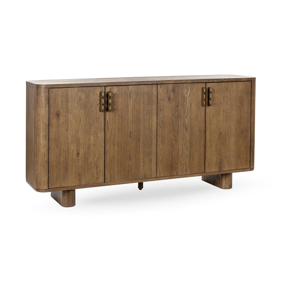 Tacoma - 4 Door Sideboard - Tawny Brown - Select Living Furniture - Sideboards - Classic Home - 52004193 - Tacoma - 4 Door Sideboard - Tawny Brown -